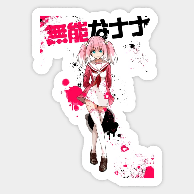 Munou na Nana - Nana Hiiragi Sticker by nagai